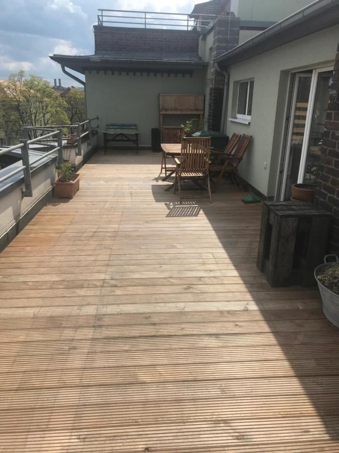 Dachterrassen Idylle Ueber Den Daechern Dresdens Dış mekan fotoğraf