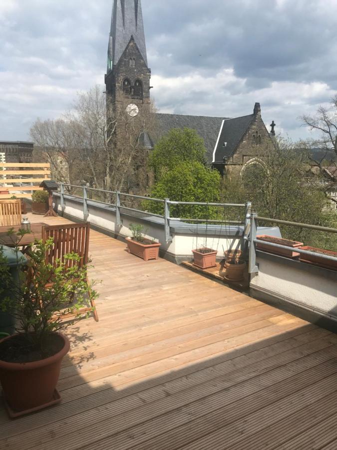 Dachterrassen Idylle Ueber Den Daechern Dresdens Dış mekan fotoğraf
