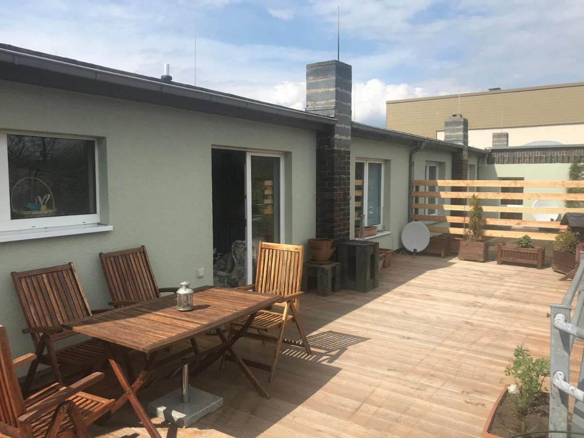 Dachterrassen Idylle Ueber Den Daechern Dresdens Dış mekan fotoğraf