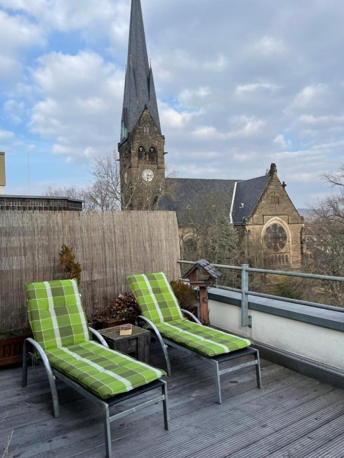 Dachterrassen Idylle Ueber Den Daechern Dresdens Dış mekan fotoğraf